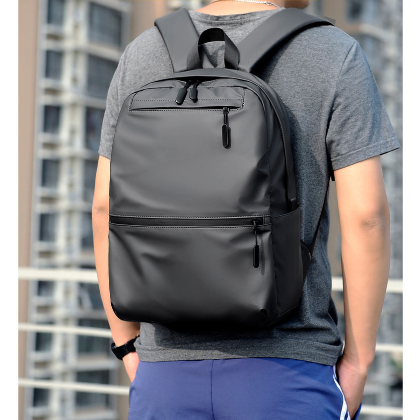 Mochila impermeável ao ar livre estilo masculino estudantes universitários leve mochila de computador mochila de viagem
