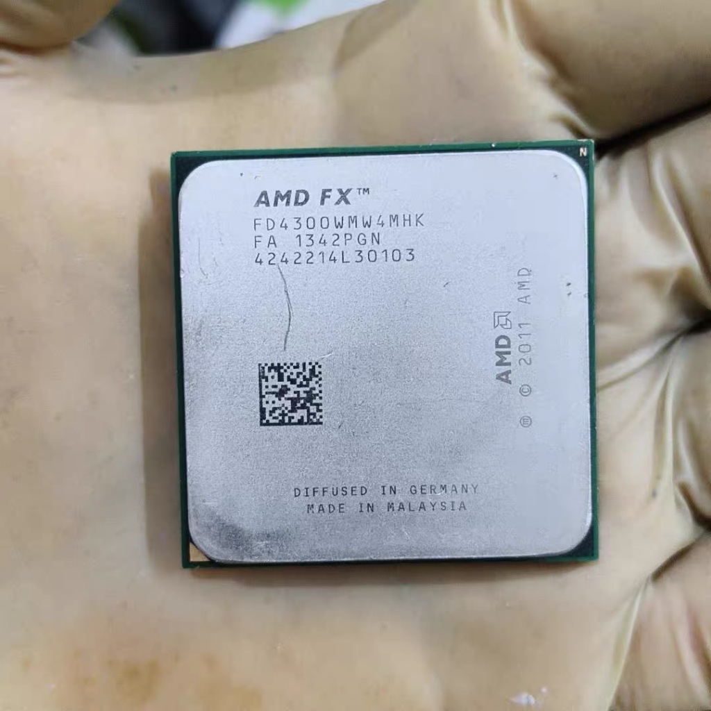 Processadores AMD 6 Núcleos FX-6100 6120 6200 6300 6330 6350-4100 4130 4300 Bulldozer AM3 + CPU De 4 Para Placa-Mãe 970