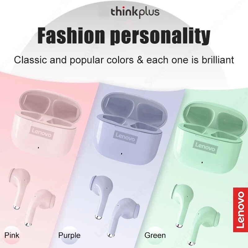 Lenovo LP40 Pro Fones De Ouvido Intra-Auriculares Sem Fio Bluetooth HD Com Redução De Ruído Estéreo Para Uso Diário · foto 2