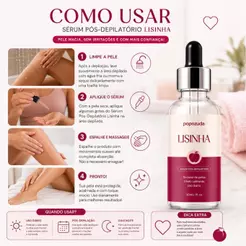 Lisinha Sérum 30ml-Cuidados Faciais