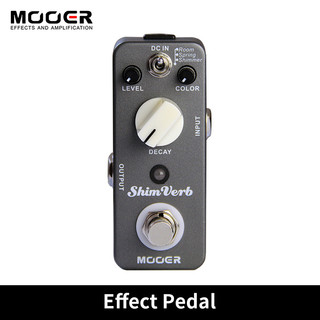Mooer Calço Verb Digital Reverb Pedal De Guitarra Micro Efeito Para Elétrica True Bypass Acessórios