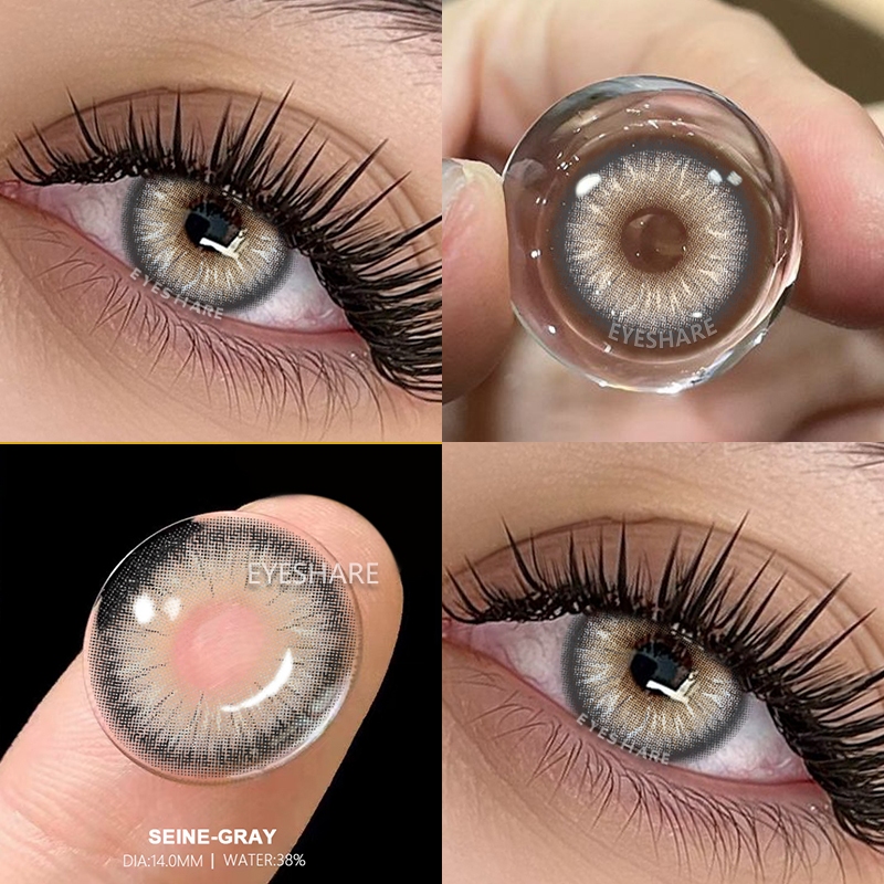 Lentes De Contato Coloridas Marrons Para Olhos Envio Rápido De barazil