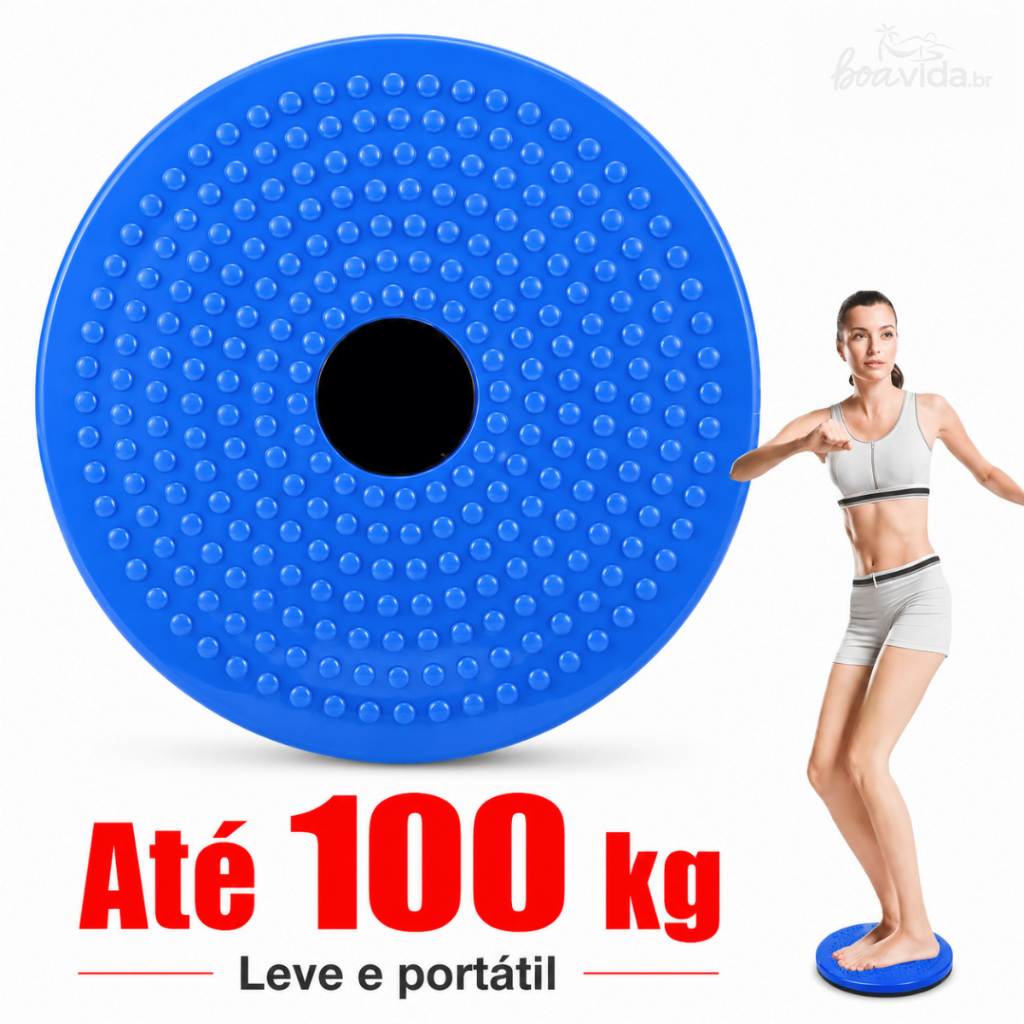 Disco Fitness Waist Twisting Disc P/ Exercicios Leve