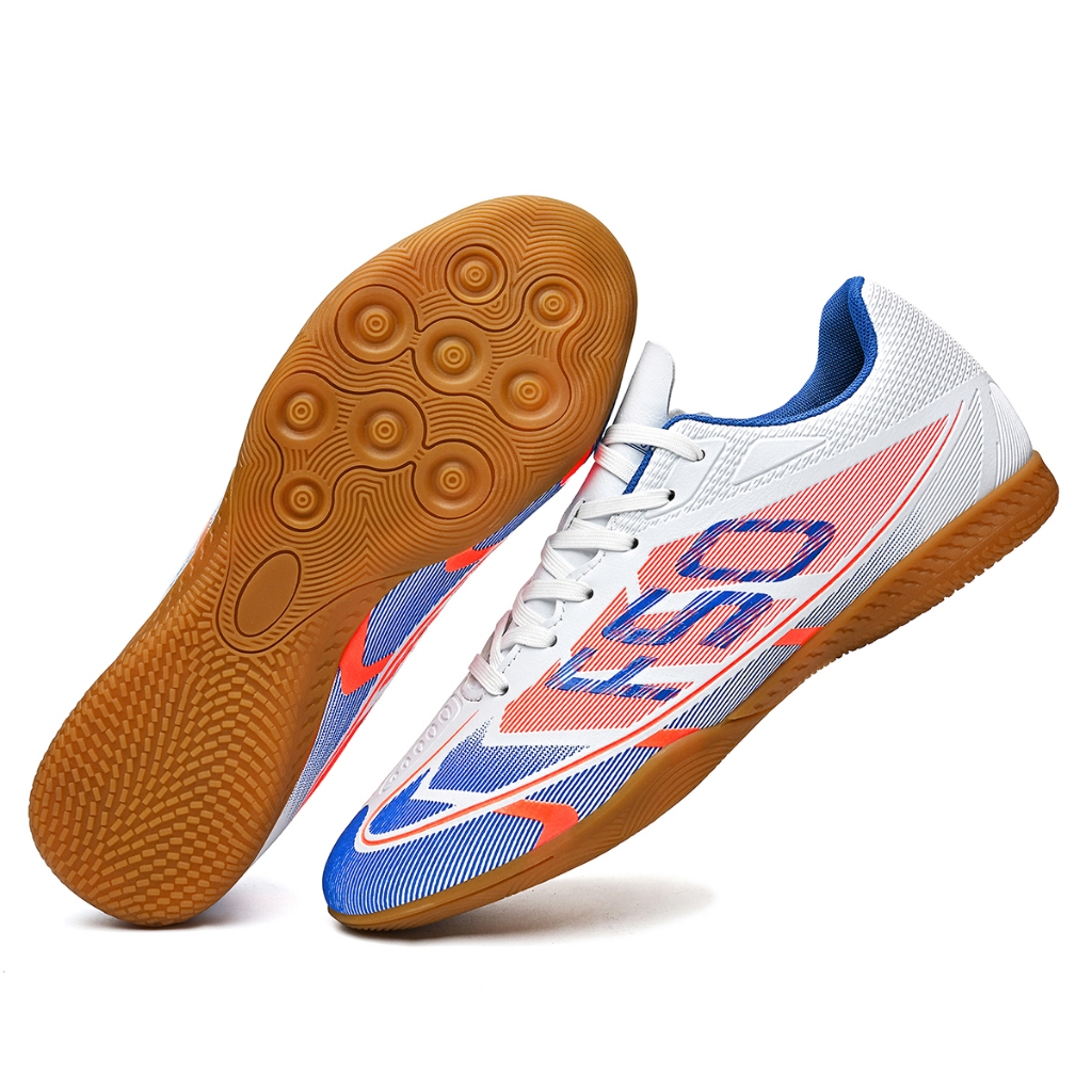 COD Botas Masculinas De Futsal Com Sola Plana Unissex Calçados De Futebol De Salão Para Adultos Antiderrapantes Sapatos 