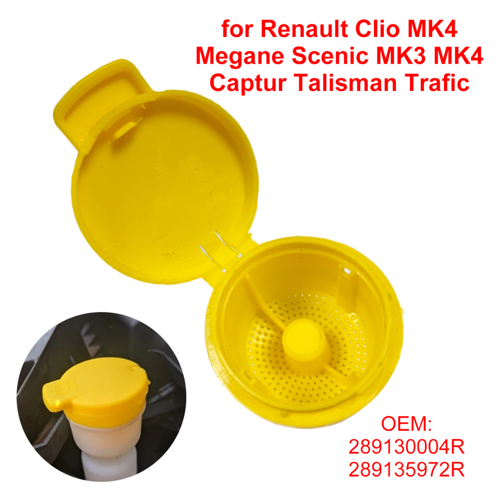 289130004R Reservatório De Fluido Do Lavador De Pára-Brisas Carro Tampa Tanque Para Renault Clio MK4 Megane Scenic MK3 MK4 Captur Talisman Trafic