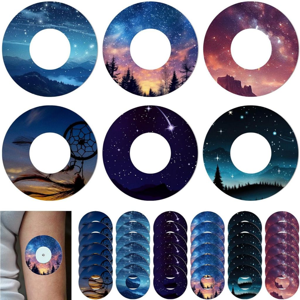 10 Pcs Sensor À Prova D'água Adesivos Capas Decorativas Decalques Compatível Para Libre 2 Almofada Amigável Pele — imagem 2 de 2