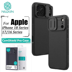 Nillkin CamShield Pro Capa Para iPhone 18 Max 17 Air 16 17e 16e 14/13 Proteção Deslizante Da Câmera Traseira À Prova De