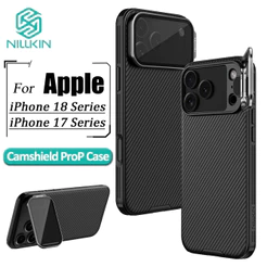 Nillkin CamShield ProP Caso De Telefone Para iPhone 18 Pro Max 17/Flip Capa Suporte Da Câmera-Estilo Lente Protetora Tra