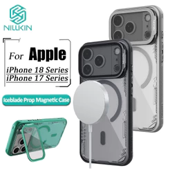 Nillkin Iceblade Capa Magnética Para iPhone 18 Pro Max 17/De Telefone Flip Lente Protetora Traseira