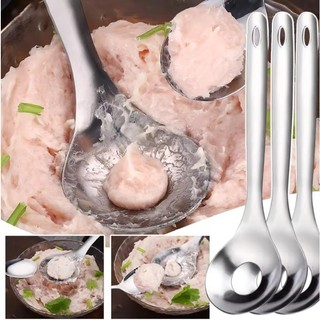 Colher De Almôndegas De Aço Inoxidável-Molde De Croquetes-Manual Para Fazer Bolas De Peixe Bolinhos De Carne De Arroz-Pr