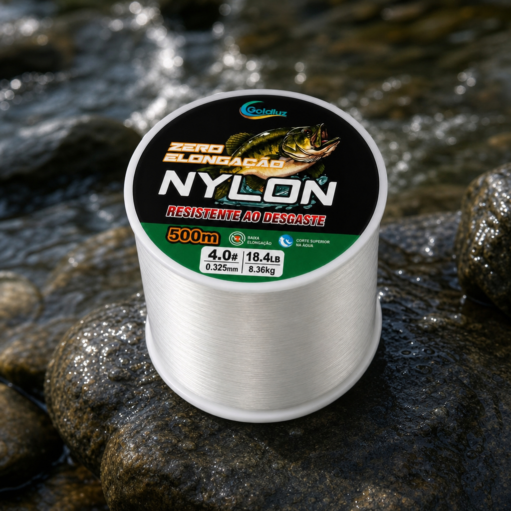 Linha De Pesca Em Nylon 500M 1000M Monofilamento 0,30mm 0,35mm 0,37mm 0,40mm  0,50mm Várias Medidas