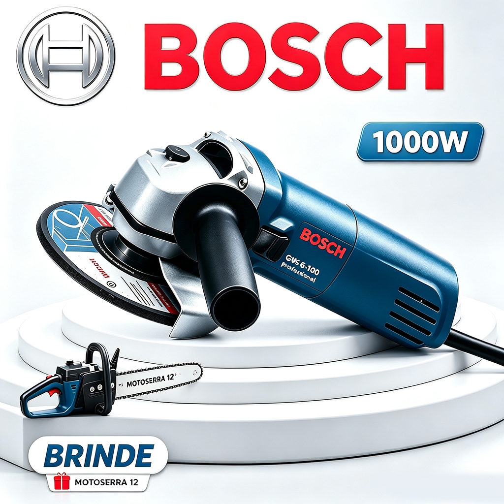 esmerilhadeira lixadeira bosch 110v GWS6-100 serra 1000W lixadeira 220V Angular esmerilhadeira Corte