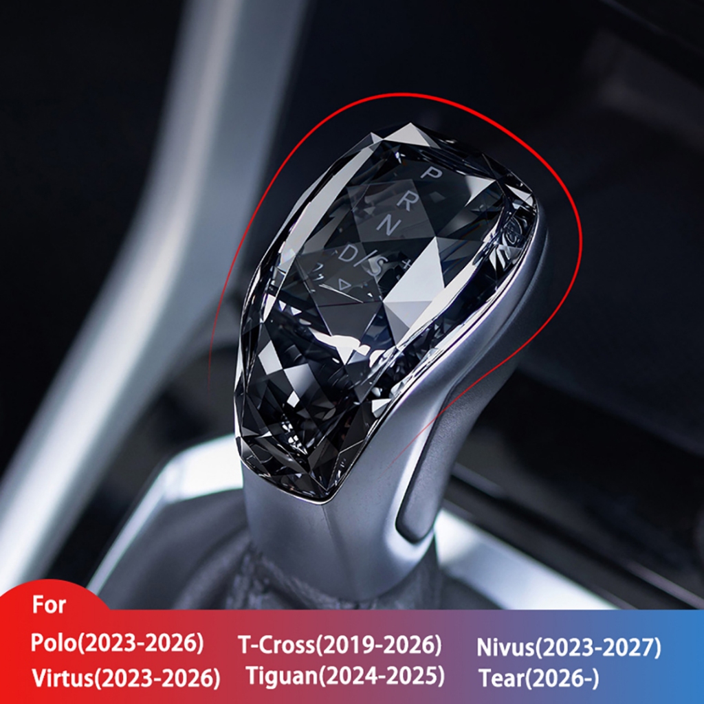 O Seletor De Engrenagem De Cristal É Adequado Para Carros Volkswagen Polo T-Cross Virtus Nivus E Não De Transmissão Manu