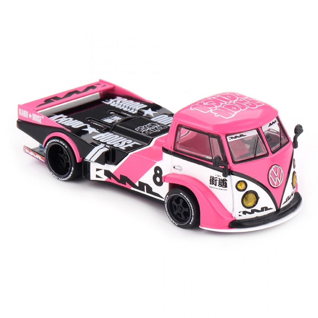 Mini GT KHMG245 1/64 Volkswagen T1 KAIDO RADVANV1 Modelo De Carro Em Escala Fundida