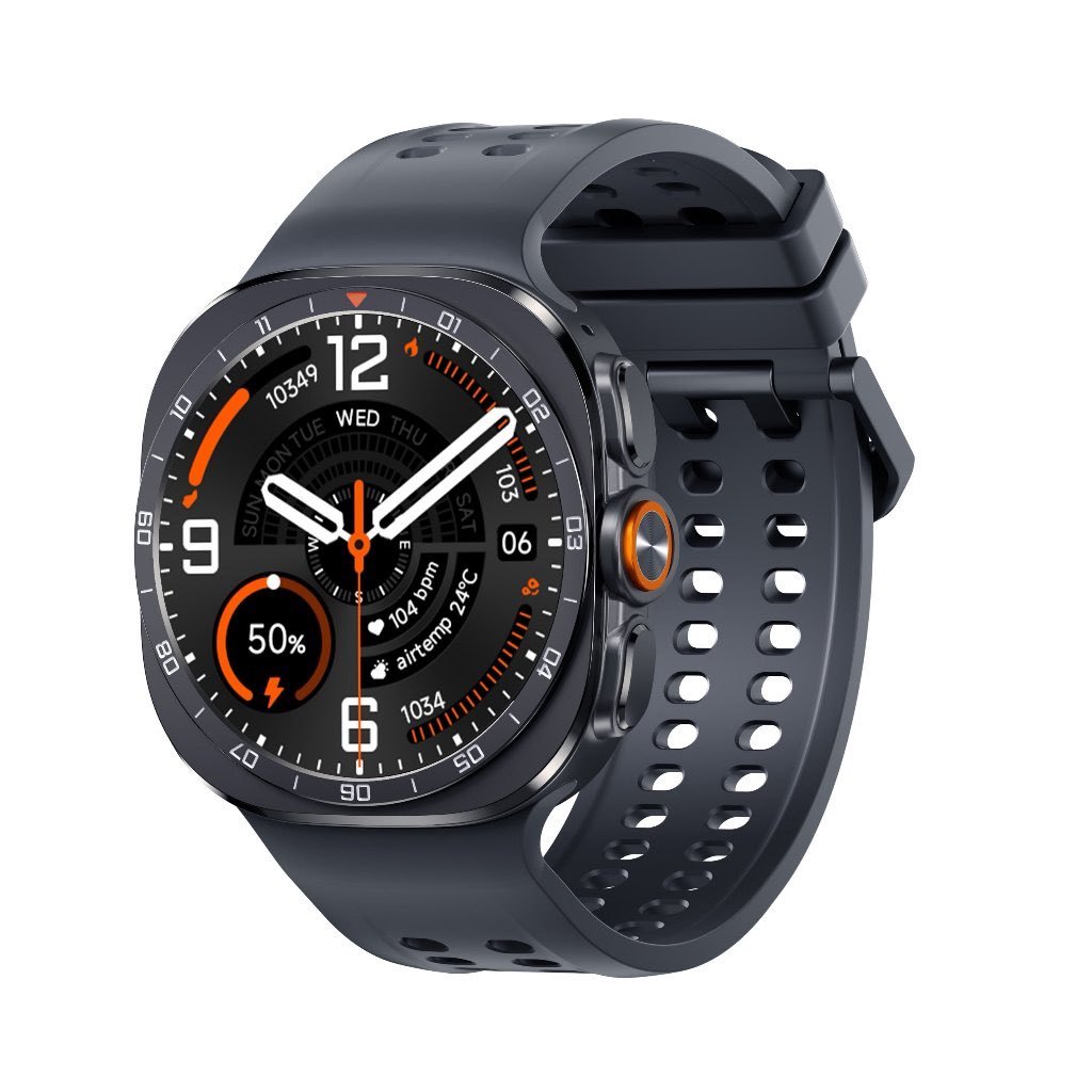 Novo Smartwatch Relógio Inteligente W9 47mm Galaxy ultra 2 Tela Cheia Toque Carregamento Sem Fio Chamada bluetooth Para 