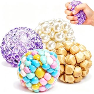 1 Unidade Crocante Mole ASMR Bolas De Estresse Brinquedos De Apertar Para Crianças Adultos Lama Fidget Alívio Do Bola Br