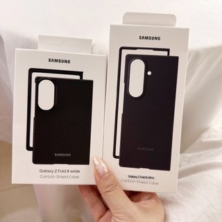 Business Carbon Fber Texturizado PC Shell Para Samsung Galaxy Z Fold8 Fold 8Ultra Capa Protetora Com Um Filme Temperado 