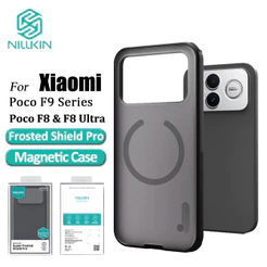 Nillkin Capa De Telefone Magnética Para POCO F9 Pro/F9 Ultra/F8 F7 Fosca TPU + PC Proteção Anti Impressão Digital