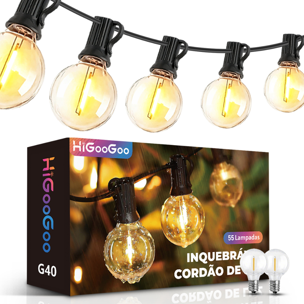 Cordão de luz para varanda: 7 achadinhos da Shopee
