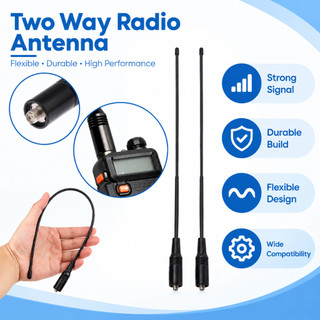 [fulseep] Antena De 40 Cm NA-771 SMA-Fêmea De Banda Dupla 10 W Para Baofeng UV5R UV-82 SAUS Útil BR