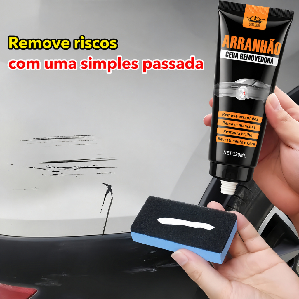 Removedor De Arranhões De Carro / Cera para Remover Arranhões / Pasta de Polimento - 120ml