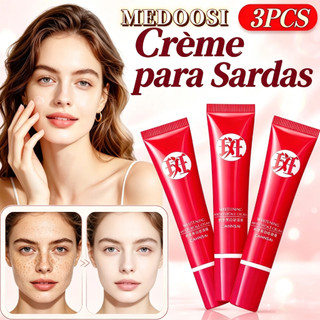 MEDOOSI 1pcs Creme Clareador de Manchas Escuras | Forte e Original,Remove Sardas, Clareia e Uniformiza a Pele Iluminação