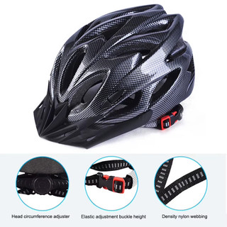 Capacete De Bicicleta Ajustável Para Homens E Mulheres , Segurança Ciclismo , Viseira Removível Respirável , O