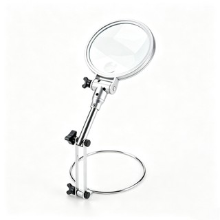 Suporte de mesa dobrável, lupa de mesa, detecção, reparo, gravação, impressão, leitura