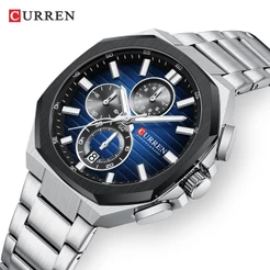 CURREN Marca Superior De Luxo Original Relógio Masculino Moda Criativa Esporte Casual Quartzo À Prova Dwaterproof Água P