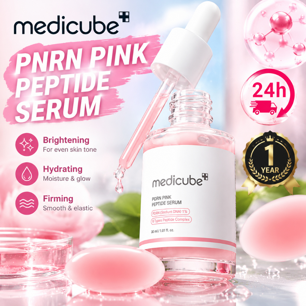 [medicube] Salmon PDRN Pink Ampoule 30ml Anti-Aging Facial Ampoule Skin Repair Soothing Sensitive Skin