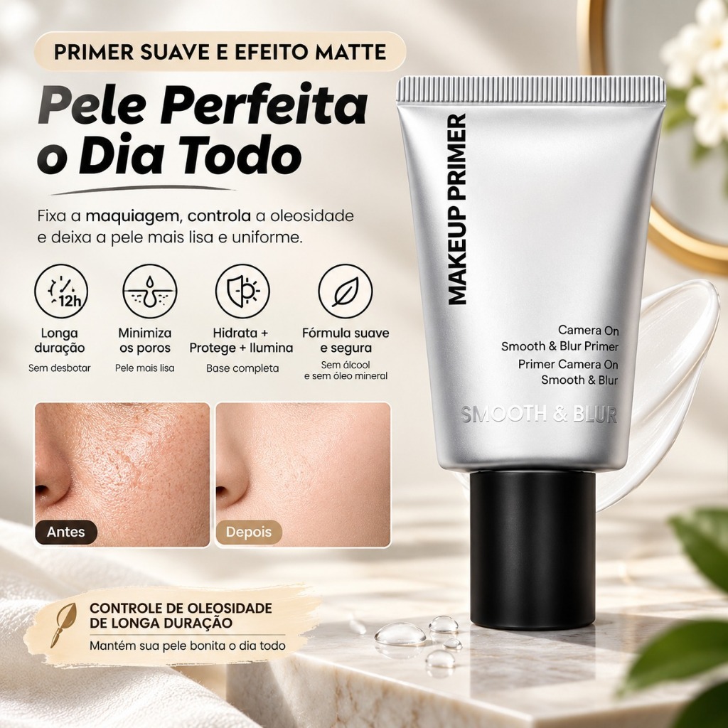 SHEGLAM Maquiagem Primer Pore Masking Creme Corretivo Base Facial Perfeita 30ml
