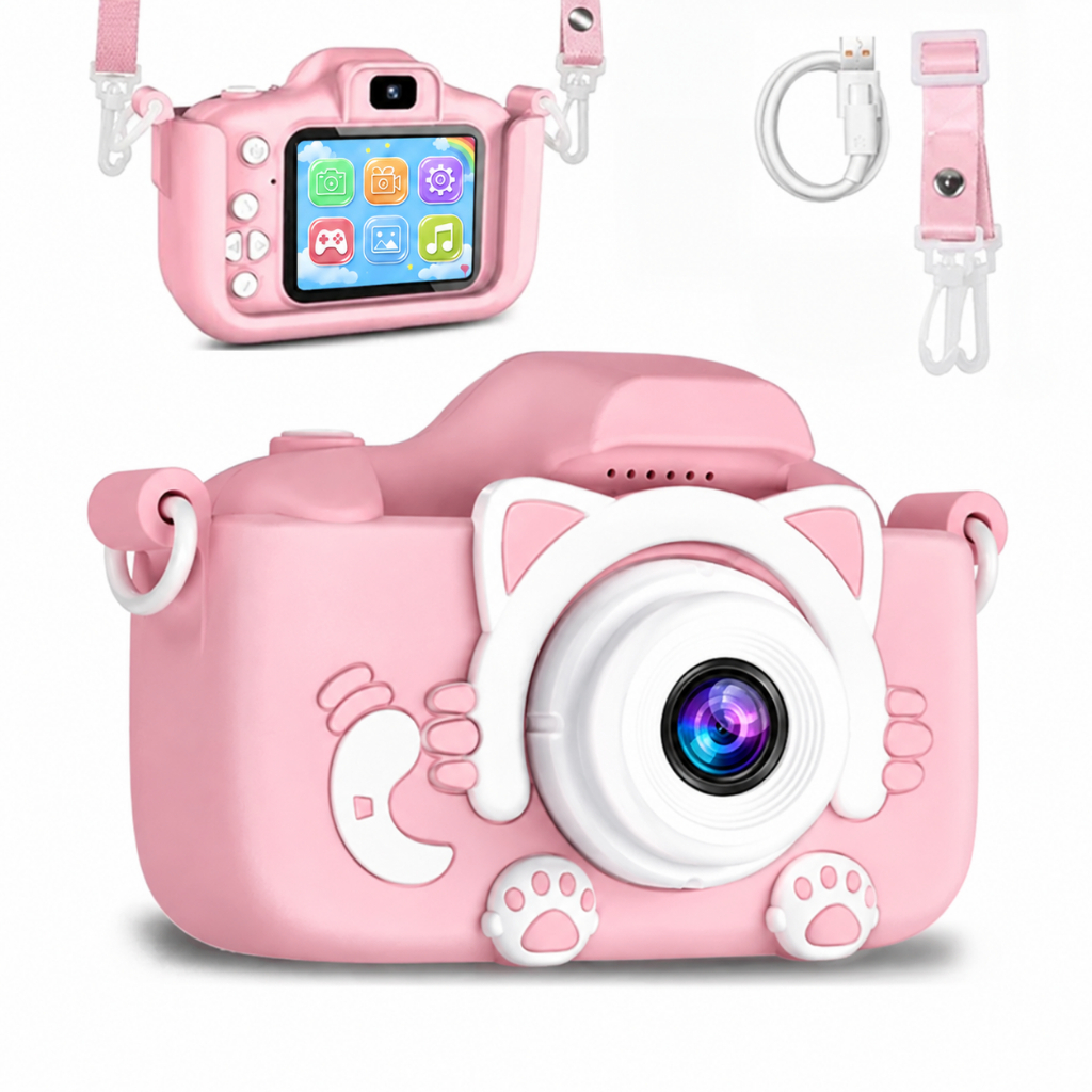 Camera Infantil Digital Filmadora Infantil Mini Maquina Fotografica Infantil Fotografa E Filma Tira Foto De Verdade