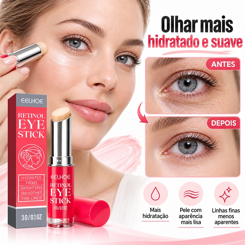 Retinol Anti-Rugas Creme para os Olhos 5g Clarear Olheiras Bolsas para os Olhos Elevador Firmador Anti-Envelhecimento Un