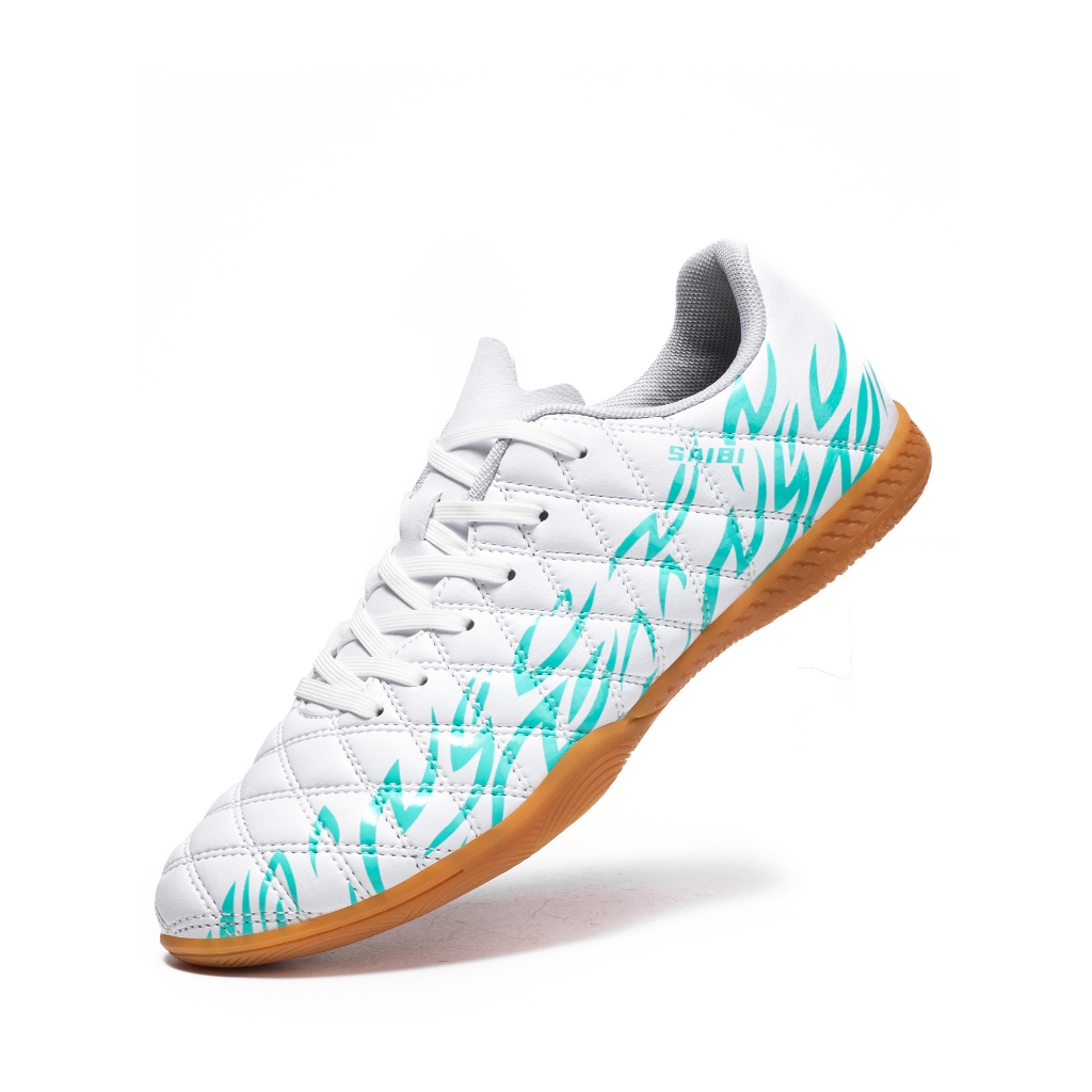 Treinadores De Futebol Masculino Feminino Unissex IC Sola Plana Sapatos De Salão Botas De Futsal Antiderrapantes Tênis E