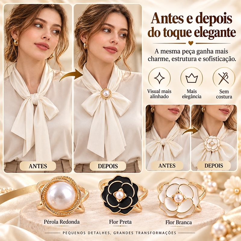 Fivela De Clipe De Lenço Multiuso , Broche De Xale Sem Pino Para Camisas , Cintos E Bolsas
