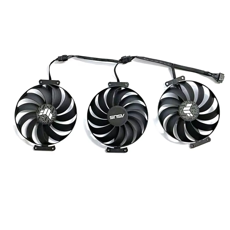 95MM 7PIN T129215SU CF1010U12S RX6900 XT GPU Ventilador Para ASUS TUF Gaming Radeon RX 6700 6800 6900 OC Versão De Subst