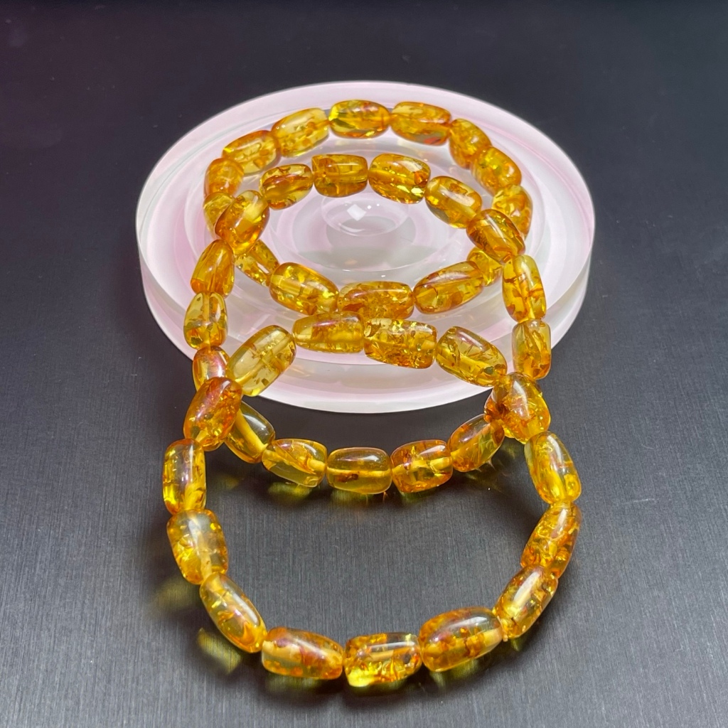 Oferta especial Premium Natural Flor Âmbar Conformal Pulseira Pulseira Flor Âmbar Pulseira Pulseira Sorte Pulseira Energ