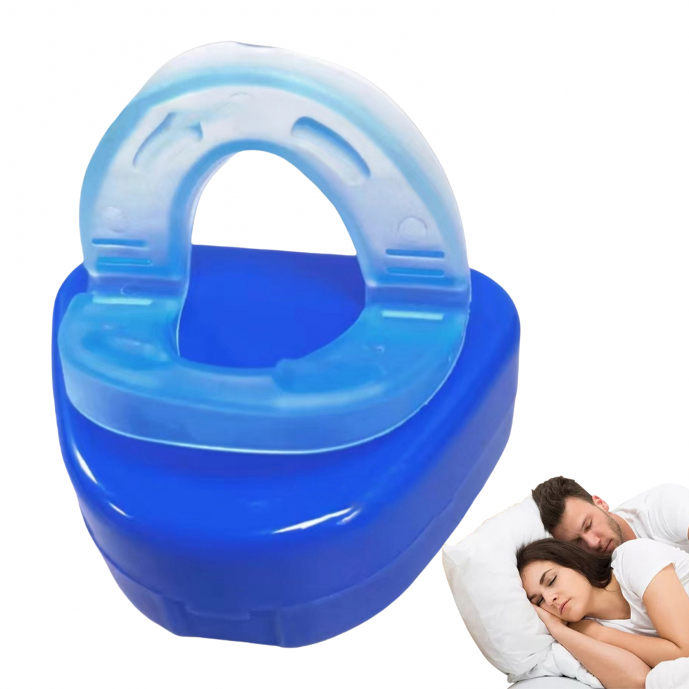 1 Peça/2 Peças Protetor Bucal Reutilizável Para Dormir , Proteção Oral Noturna Confortável Fácil Respiração , Portátil B