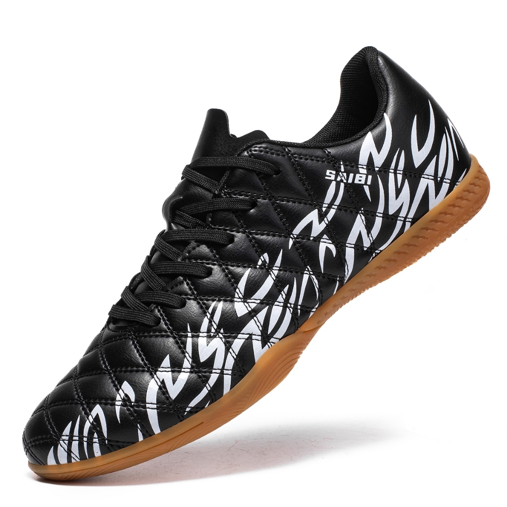 COD Chuteiras Masculinas De Futebol De Salão De Corte Baixo Botas De Futsal Unissex IC Sola De Borracha De Goma Plana An