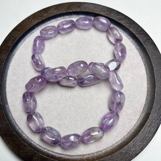 Oferta Especial Pulseira de acompanhamento de cristal de cabelo de coelho roxo Natural Premium pulseira de cristal de ca