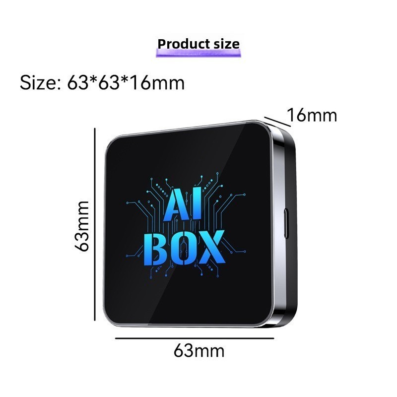 Carplay Box Android 13 Adaptador Sem Fio AIBox Caixa Inteligente Para Carro Interconectada