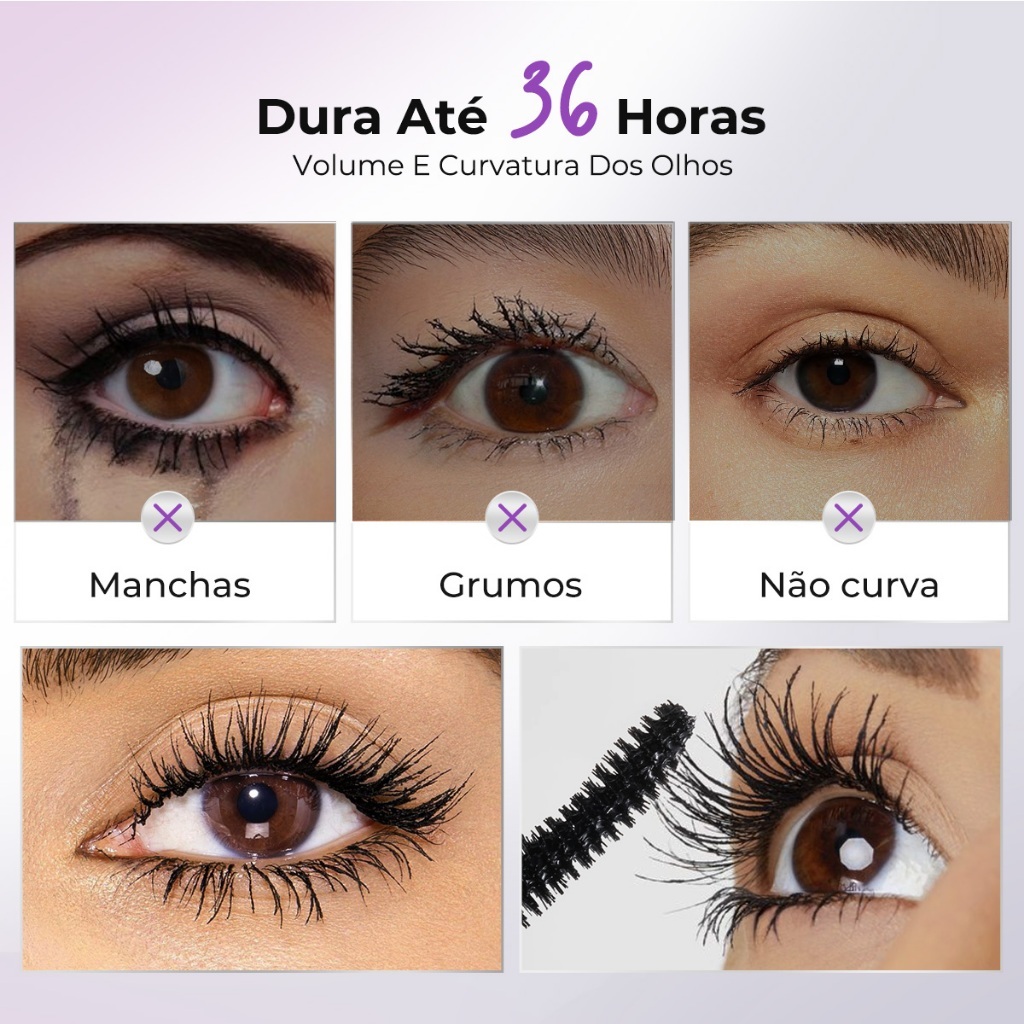 Máscara para Cílios SACE LADY Efeito Volumizador e à Prova d'Água — imagem 2 de 2