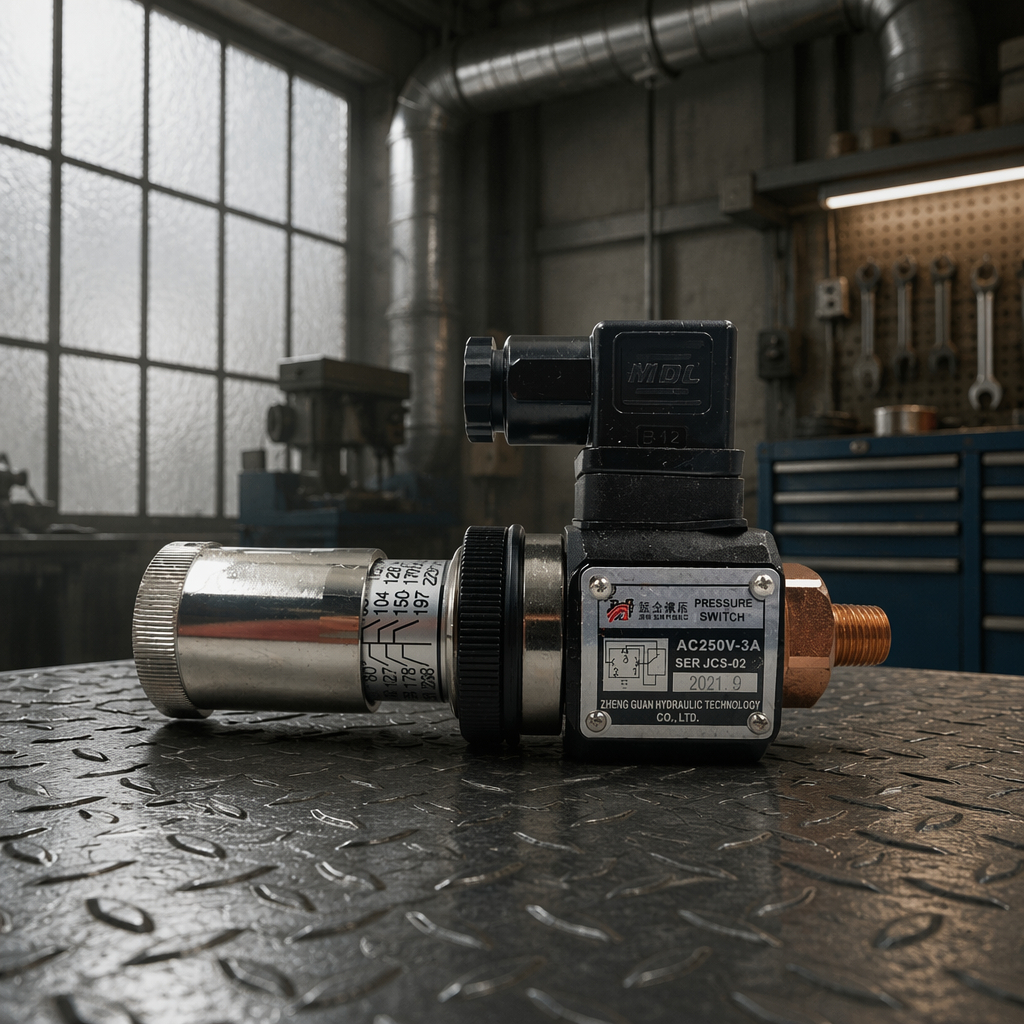 Zhengquan JCS-02NL Dentes Externos Liga De Alumínio Relé De Pressão Hidráulica Interruptor Nova Alta Eficiência 410bar