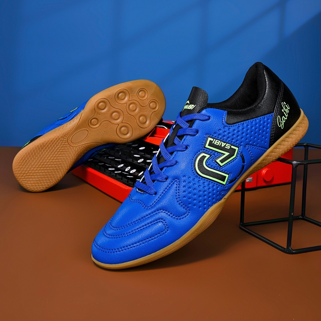 COD Homens Indoor Futsal Chuteiras Unissex Sola Plana IC Botas De Futebol Antiderrapantes Tênis De Treinamento À Prova D