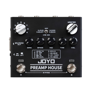 Pedal Simulador De Gabinete JOYO R-15 PREAMP HOUSE Pré-Amplificadores Integrados De 9 Amp Características De Efeito De G