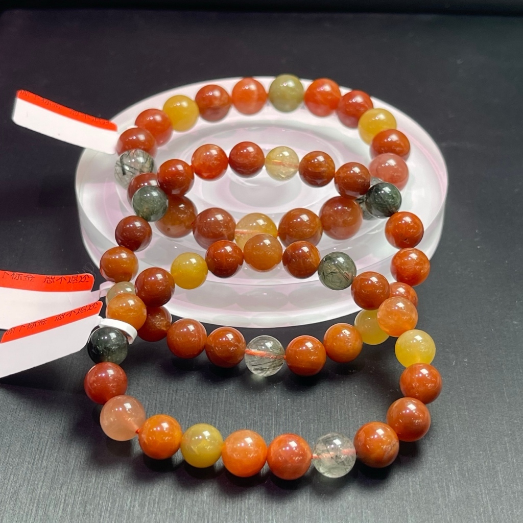 Oferta especial Premium Natural Fortune Lushou Pulseira de Cristal Pulseira Fortune Lushou Pulseira de Cristal Pulseira 