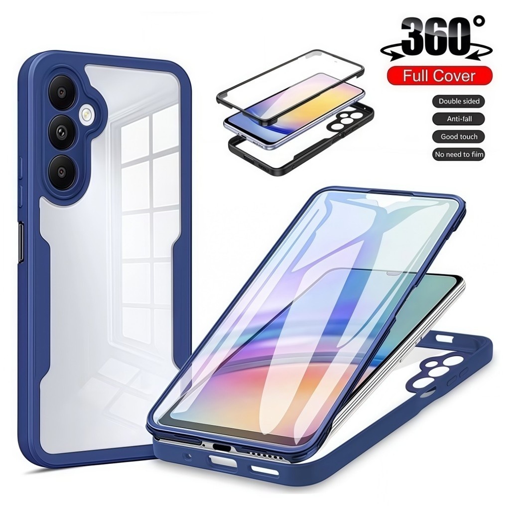 360 Graus Caso De Corpo Inteiro Para Samsung Galaxy A08 A07 A17 A37 A57 A06 A16 A36 A56 A05 A15 A35 A55 A14 Funda À Prov