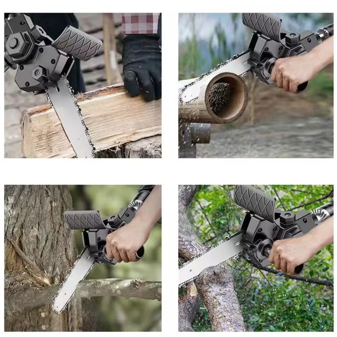 Motosserra Para Furadeira E Parafusadeira Adaptador Portátil 4 Polegadas — imagem 2 de 2