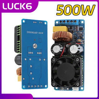 Kit 2 500W RMS Mono Digital Classe D Amplificador Monocanal Irs2092S Dh Para Projetos De Áudio E Subwoofer