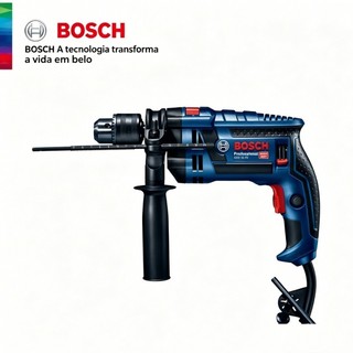 Furadeira de Impacto Bosch GSB 16RE Profissional Parafusadeira Furadeira 220V Para Casa e Reparos